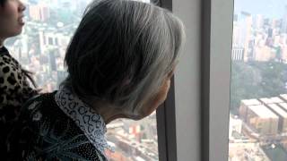 View from K 100 in Hong Kong