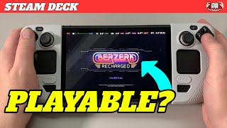 Berzerk: Recharged by Atari on the Steam Deck - Is it Playable?