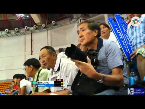 Judo 2013 Grand Prix Ulaanbaatar: Ibragimov (KAZ) - Khutag (MGL) [-90kg] bronze