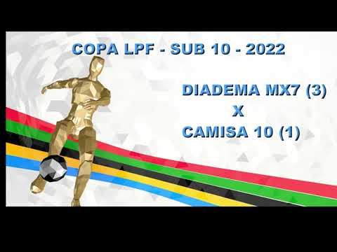 SUB 10: COPA LIGA PAULISTA FUTSAL 2022: DIADEMA MX7 (3) x (1) CAMISA 10