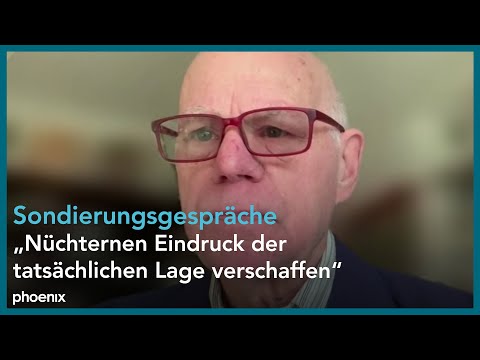 phoenix tagesgespräch mit Prof. Norbert Lammert (Bundestagspräsident a.D.) am 10.03.25