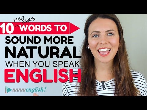 自然に聞こえる10の一般的な単語英語の発音レッスン (10 Common Words To Sound Natural! English Pronunciation Lesson)