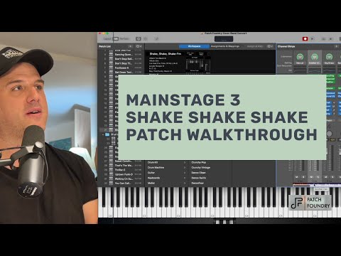 MainStage 3 Shake Shake Shake Patch Walkthrough
