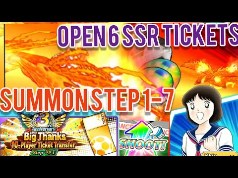3rd Anniversary Tickets Summon! Captain Tsubasa Dream Team