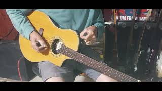 Video thumbnail for SOLD line 6 Variax 700 Acoustic Electric guitar cool sounds by Chingonas Guitars