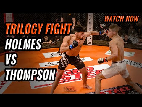 Caged Steel 24 - Nath Thompson vs Kai Holmes 3 #CagedSteel #mma #TitleFight