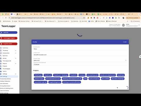 Teamlogger Team Instructions