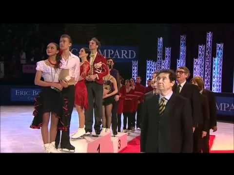 2010 Bompard Trophy - Ice dancing Podium