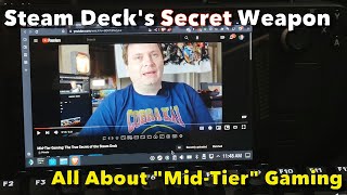 Mid-Tier Gaming: The True Secret of the Steam Deck