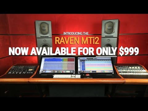 Introducing the Slate RAVEN MTi 2 Multi-Touch Audio Control Surface