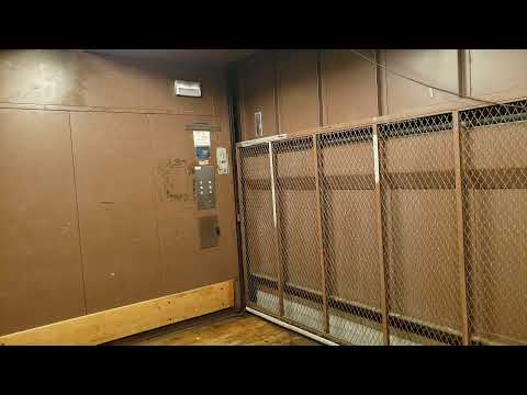 Vintage Montgomery Hydraulic Freight Elevator @ Macy's, Fashion Square Mall, Saginaw, MI