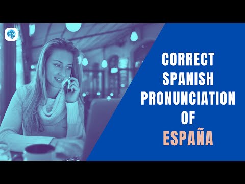How to pronounce 'España' (Spain) in Spanish? | Spanish Pronunciation