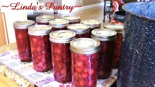 ~Canning Cherry Pie Filling With Linda