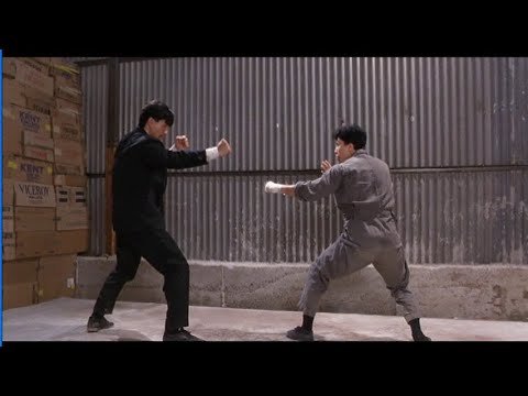 Donnie Yen vs Robin Shou Fight Scene. Tiger Cage II 1990