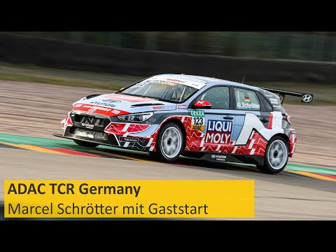 Marcel Schrötter auf vier Rädern auf dem Sachsenring | ADAC TCR Germany