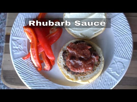 Sweet and Tangy Rhubarb Sauce Recipe