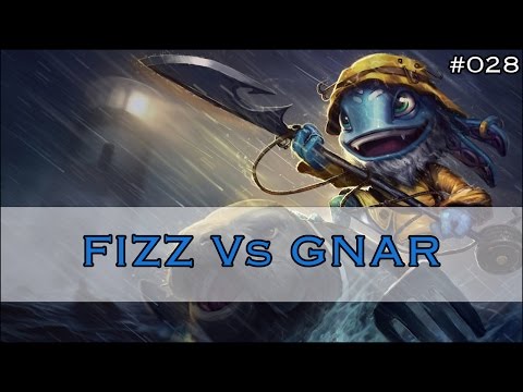 KR Shin as Fizz Vs Gnar - Top Lane #028