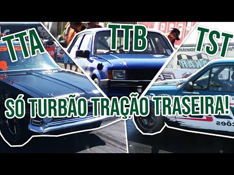 Só turbão tração traseira! TST, TTB e TTA no Paulista de Arrancada!