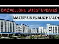 CMC Vellore Masters In Public Health MPH Complete Details 2023
