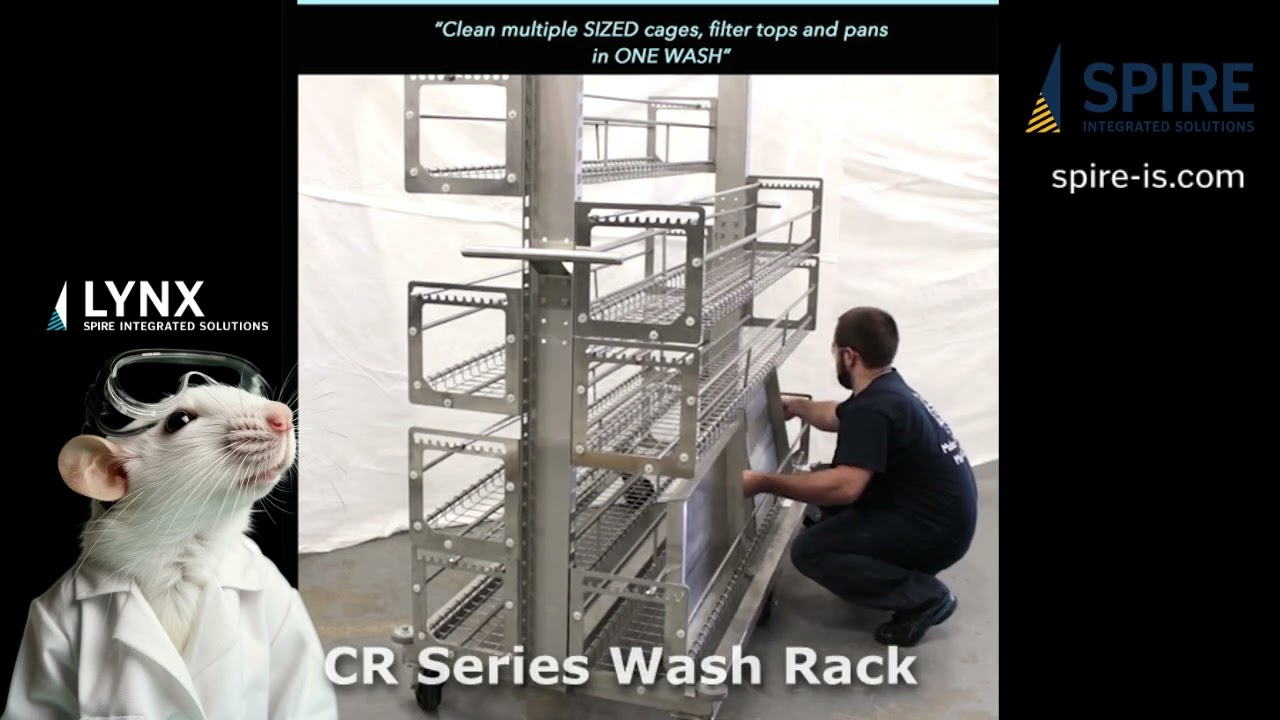 How to use the LYNX Brand CR Series Vivarium Wash Rack made by Spire Integrated Solutions