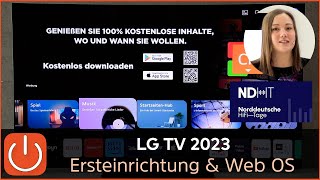 LG Ersteinrichtung TV Line Up 2023 - webOS23 - Sendersortierung - nützliche Features