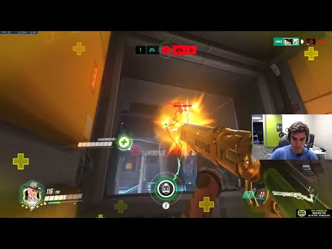 Jake Pro DPS - Ashe and McCree gameplay! [ Overwatch Season 27 Top 500 ]