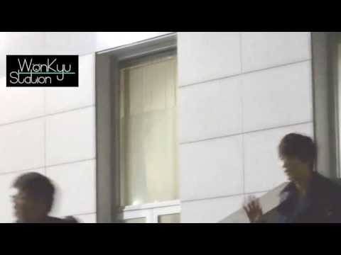 121220 Baby Kyu after 'Catch Me If You Can' musical