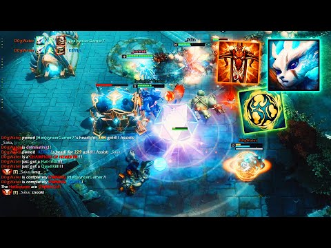 Znooki Against All Odds Sapphire | HoN Gameplay
