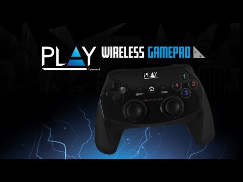 PL3331 Wireless USB Gamepad with rechargeable battery, X-input and Direct-input