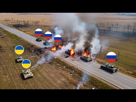 Ukrainian Bradley Tank Ambushes Russian Tanks — Then THIS Happens!