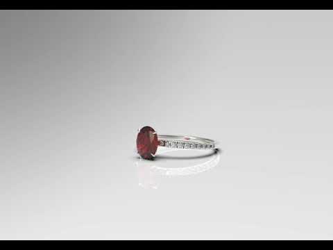 Jewellery render keyshot 10 render | Ruby ring | Diamond |  | Matrix 9 | Jewels of Serendib