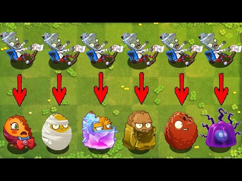 Every Plants Vs Zcorp Racer Chair - Who Will Win? - PvZ 2 Challenge