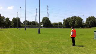 preview picture of video 'Helicopter Taking off at the Waltham Abbey Town Show'