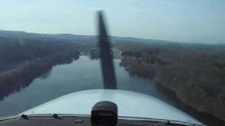 preview picture of video 'Landing at Aeroflex-Andover (12N) - November 7, 2009'