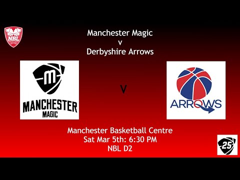 NBL D2: Manchester Magic v Derbyshire Arrows