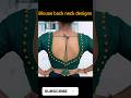 Trending Latest Blouse Back Neck Designs Partywear Blouse Neck Ideas Viral Shorts