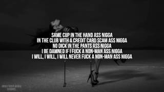 Nicki Minaj   Lookin Ass Nigga Lyrics Videoᴴᴰ