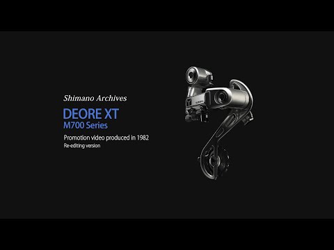 Sada Deore XT z roku 1982