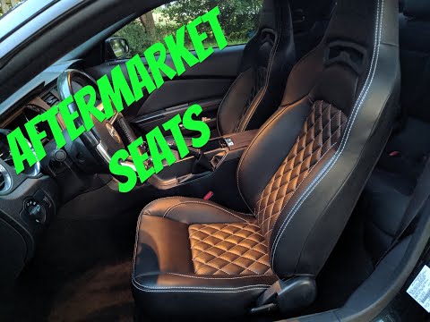 Aftermarket Corbeau Trailcat Diamond Seat Install | 2014 Mustang GT