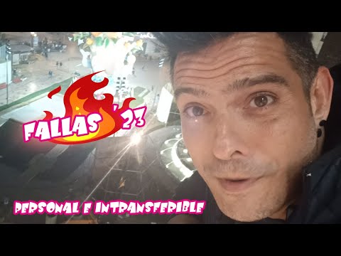 PERSONAL E INTRANSFERIBLE - FALLAS 2023