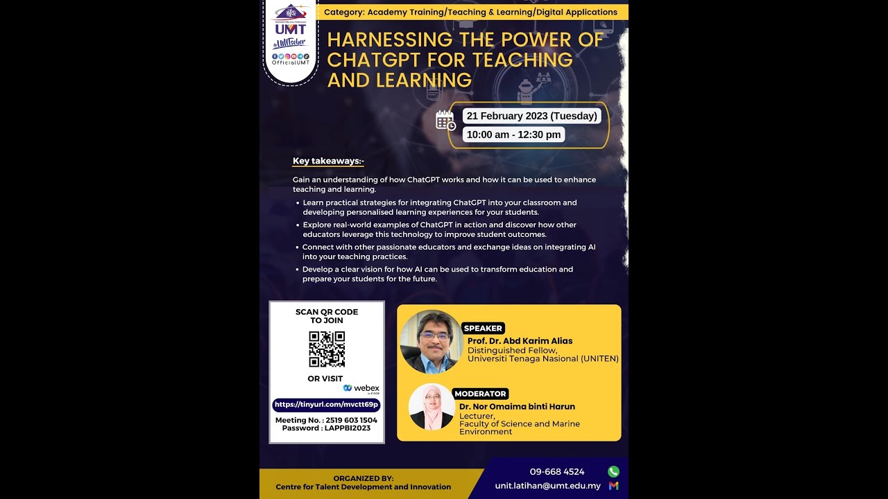 HARNESSING THE POWER OF CHATGPT FOR TEACHING AND LEARNING