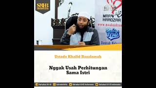 Download lagu DON'T NEED TO CALCULATE WITH YOUR WIFE || USTADZ KHALID BASALAMAH mp3 Download lagu DON'T NEED TO CALCULATE WITH YOUR WIFE || USTADZ KHALID BASALAMAH mp3