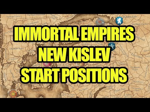 NEWS - Kislev Immortal Empires! Start Positions! - Total War Warhammer 3