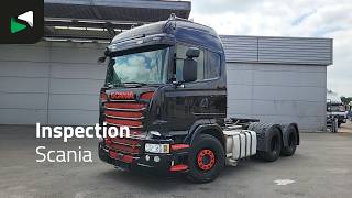 Scania R580 6X4 V8 Hydraulik Retarder Full-Air Leder Navi truck tractor | Image 4 - Autoline