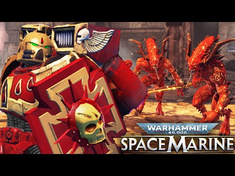 Blood Angels Veteran Squad vs Chaos Invasion - Warhammer 40K: Space Marine (Augmented Mod)