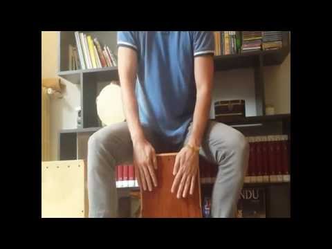 Cajón Skype lessons: Mano secreta por bulerías, rudimentos (advanced)