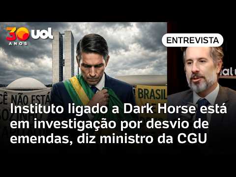 Instituto ligado a Dark Horse está em investigação por desvio de emendas, diz ministro da CGU