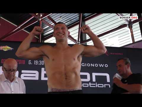 Ważenie: Mateusz Tryc przed szóstą walką