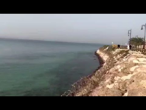 Most Beautiful Arab sea beach | Arab sea beach Blue water view | Saudi Arabia sea beach#saudi #short