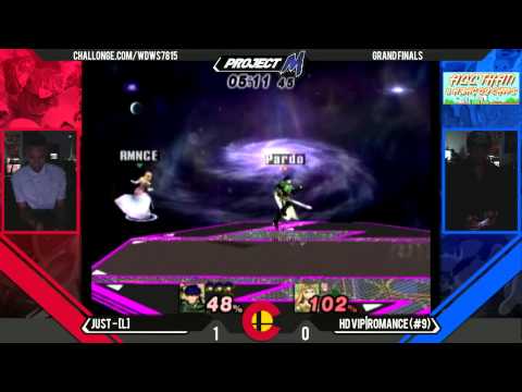 WDW - Just (Ike) Vs. HD VIP.Romance (Zelda) Grand Finals - Project M 3.6 Beta